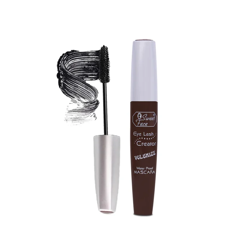 SweetFace Waterproof Mascara – Intense Black, All-Day Volume - Image 2