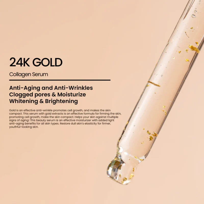 24k Gold Face Serum 30ml - Image 3