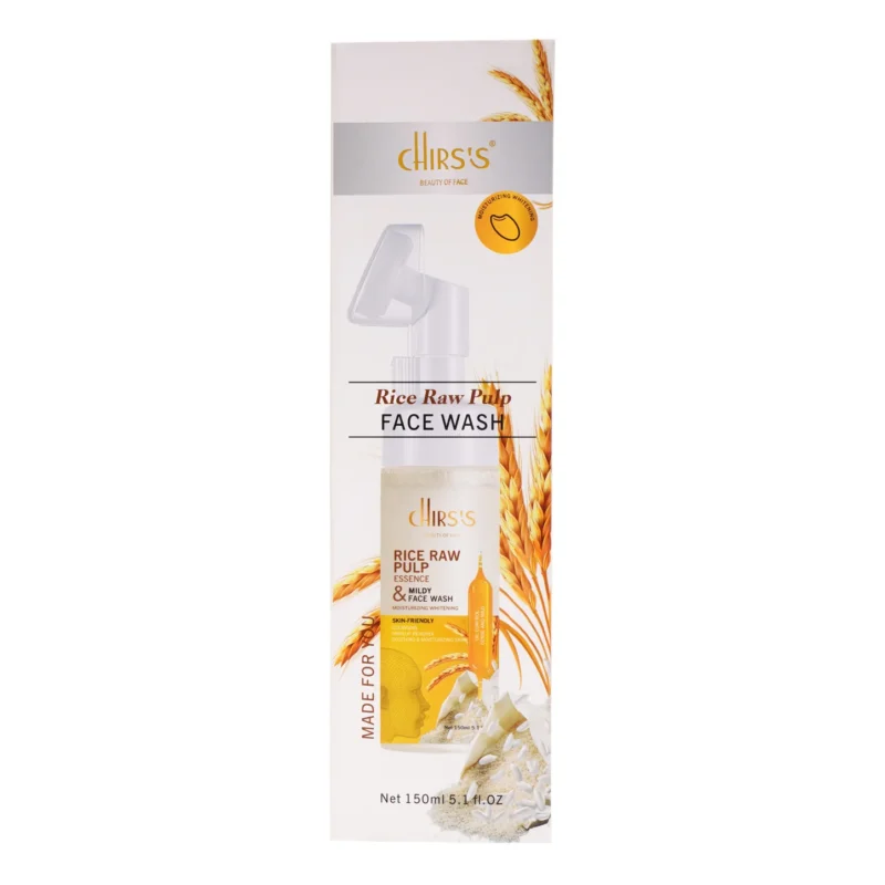 Chirs's Rice Raw Pulp Essence Face Wash - Image 2