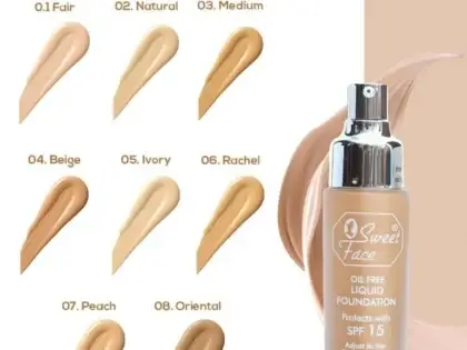 Oil Free Liquid Foundations