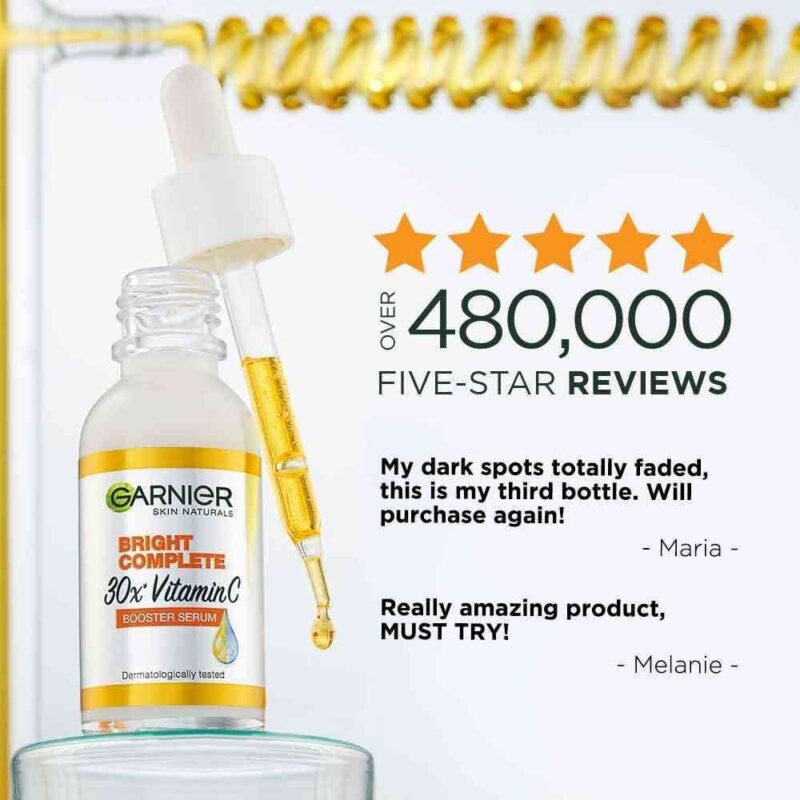 Garnier Bright Complete Vitamin C Serum - 30ml - Image 2