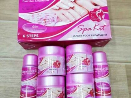 Glamour Glow 6 Steps Manicure Pedicure Treatment Kit