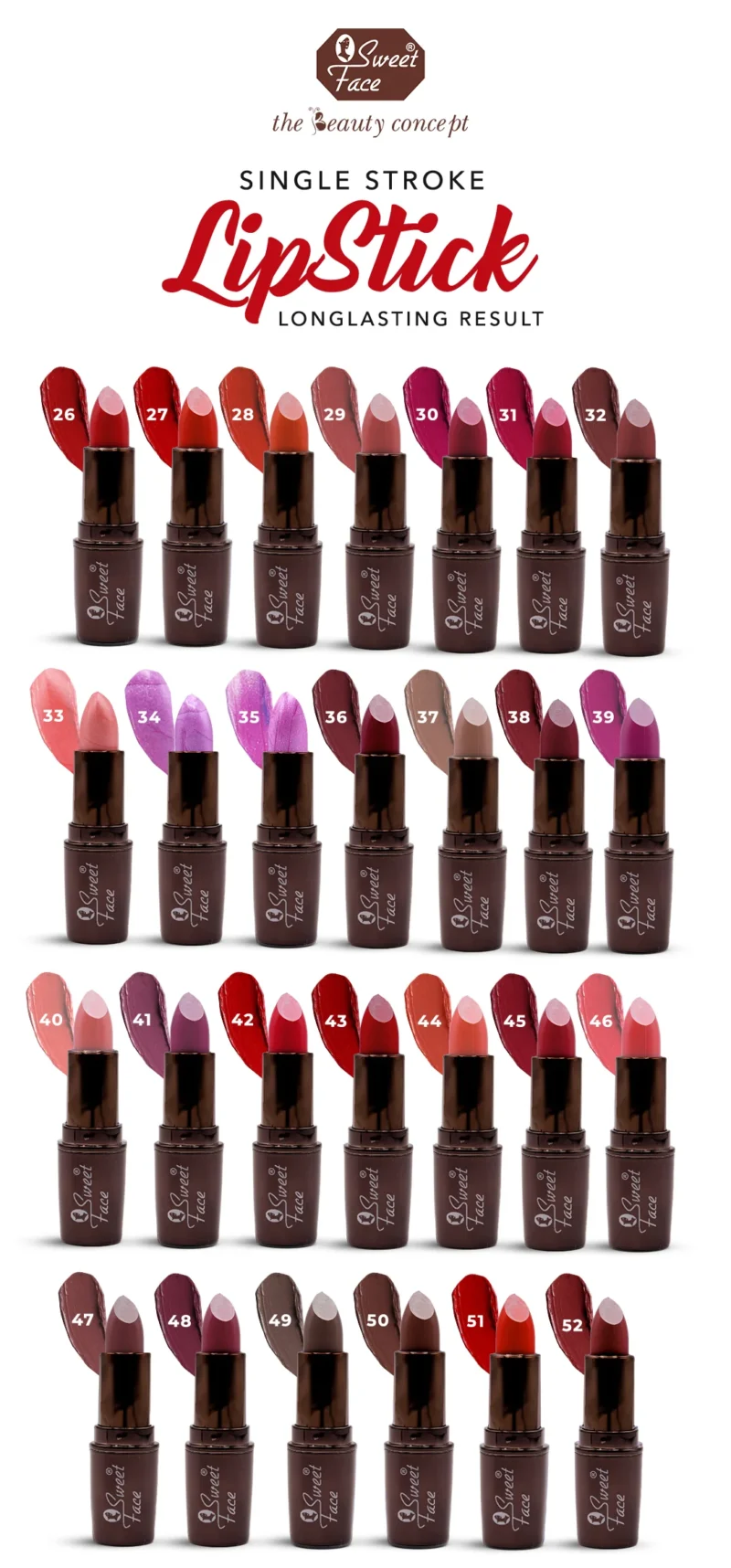 Sweetface Glamorous Lipstick - Image 2