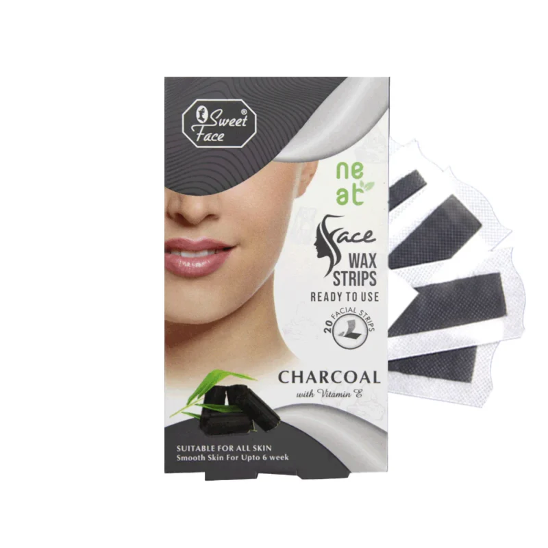 Sweetface 20 wax strips (2 nose strips free)