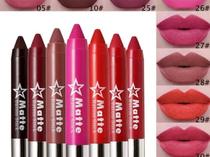 Miss Rose Matte Chubby Lips Crayon Lipstick