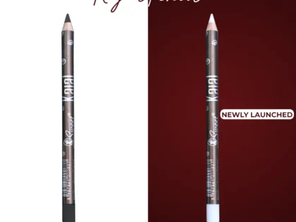 SweetFace Kajal Pencil – Deep Black Smudge-Resistant Eye Liner